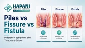 Piles vs Fissure vs Fistula