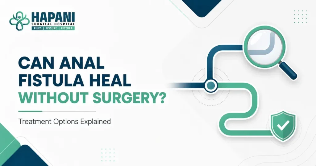 Can anal fistula heal without surgery – treatment options explained